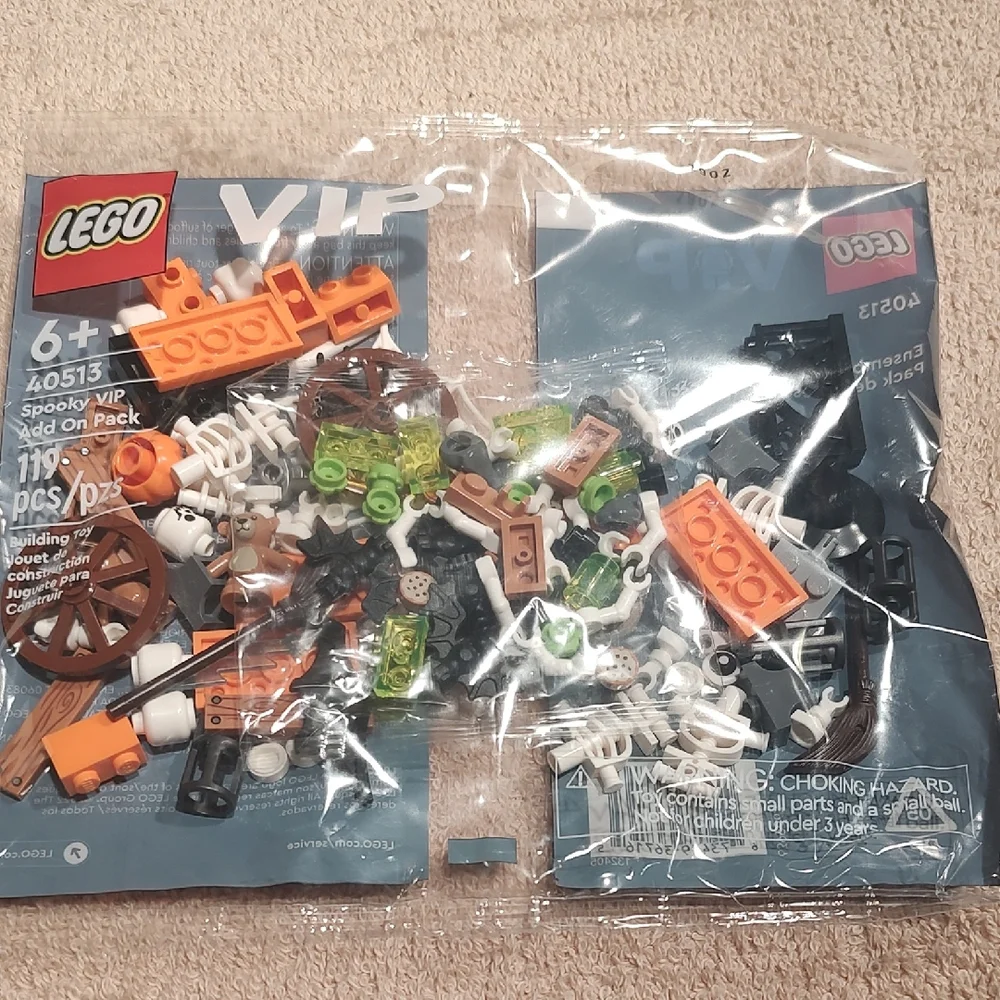 Lego VIP Halloween Spooky Pack 40513 NWT Building Toy Set